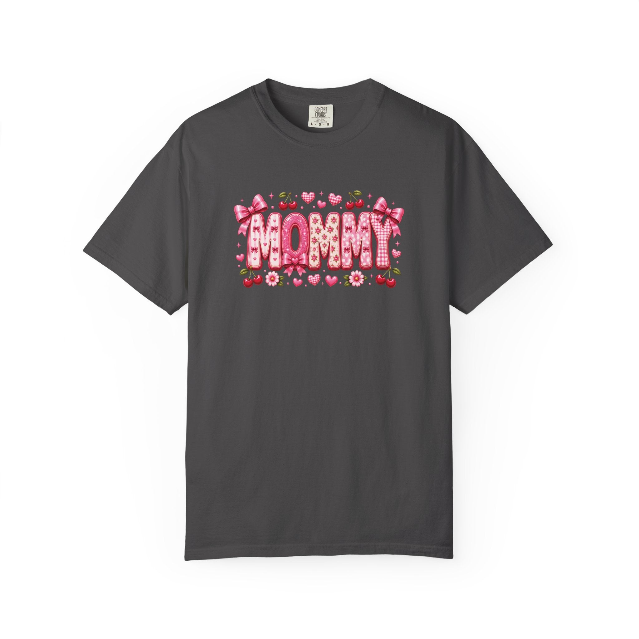 MOMMY Floral Heart T-Shirt