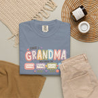Grandma Belongs To Cute Pastel Family Names T-Shirt