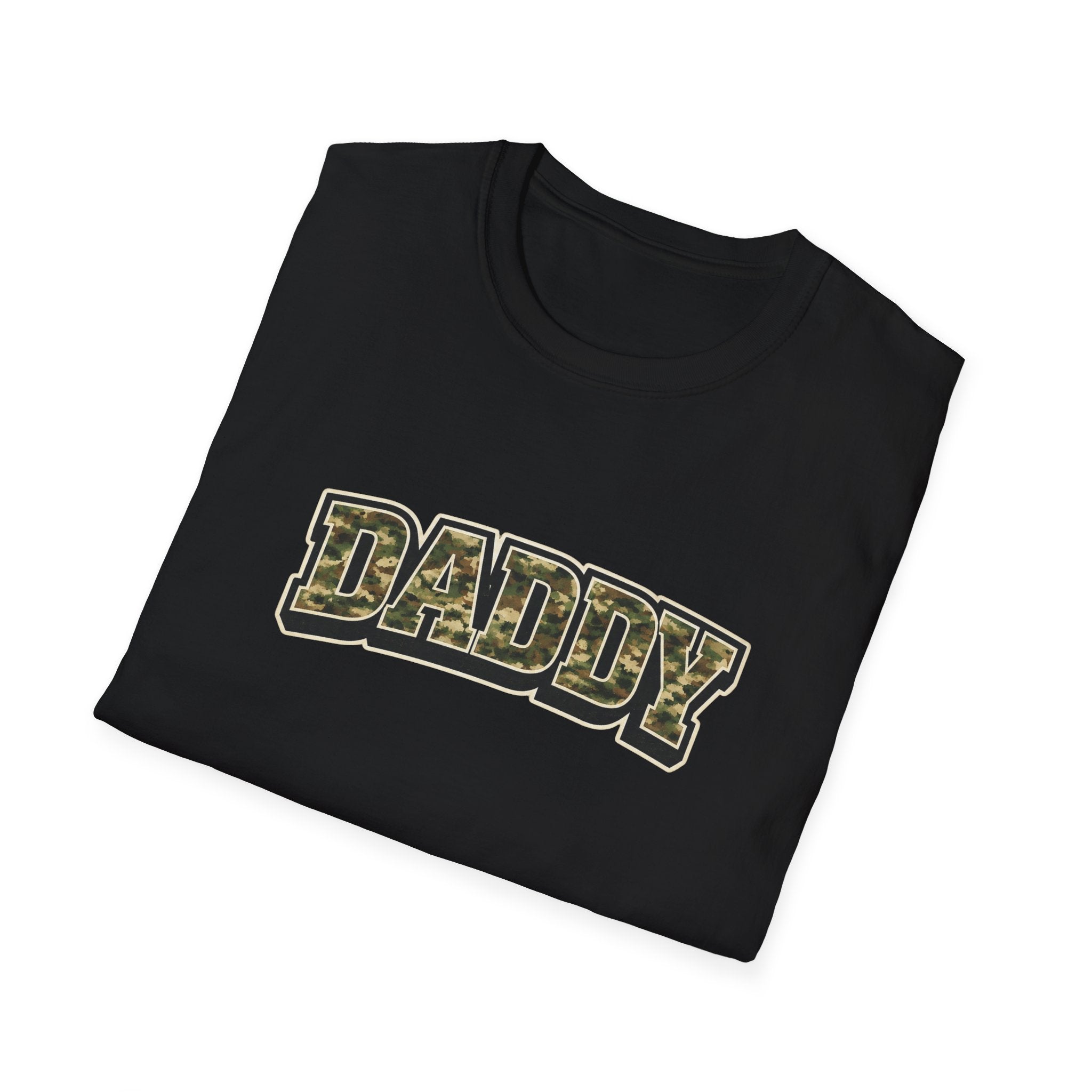 Daddy Camo T-Shirt — Military Camouflage Dad Tee for Father’s Day