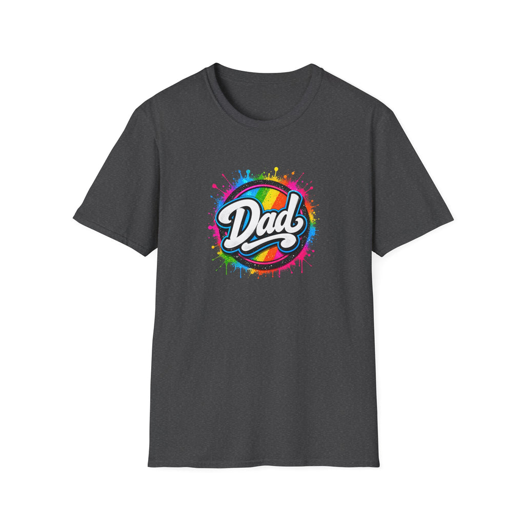 Dad Rainbow Graphic T-Shirt