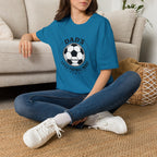Dad's Little Football Buddy Tee -Add Name- Personalise