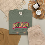 Mom Camo Graphic T-Shirt — "MOM Most Loved Her Little People" Floral Heart Tee