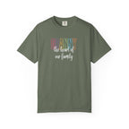 Grandma T-Shirt — "Grandma the Heart of Our Family" Pastel Comfort Tee