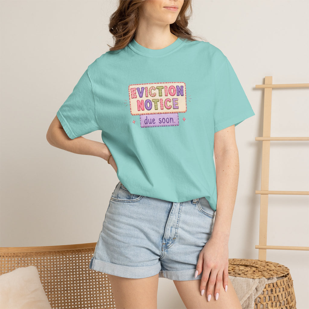 Eviction Notice "Due Soon" Graphic T-Shirt