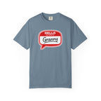 Hello My Name Is Granny T-Shirt - Funny Grandma Gift, Retro Name Badge Tee