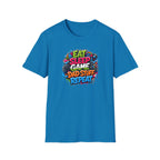 Eat Sleep Game Dad Stuff Repeat T-Shirt