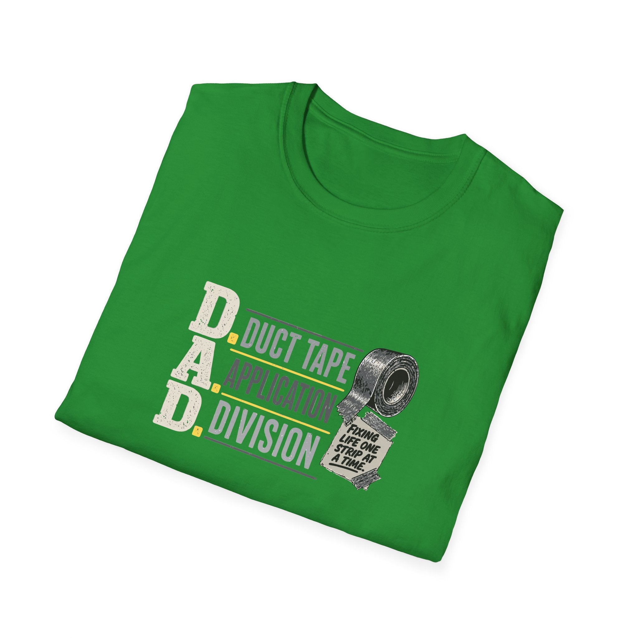 D.A.D. Duct Tape Application Division T-Shirt — Funny DIY Repair Tee