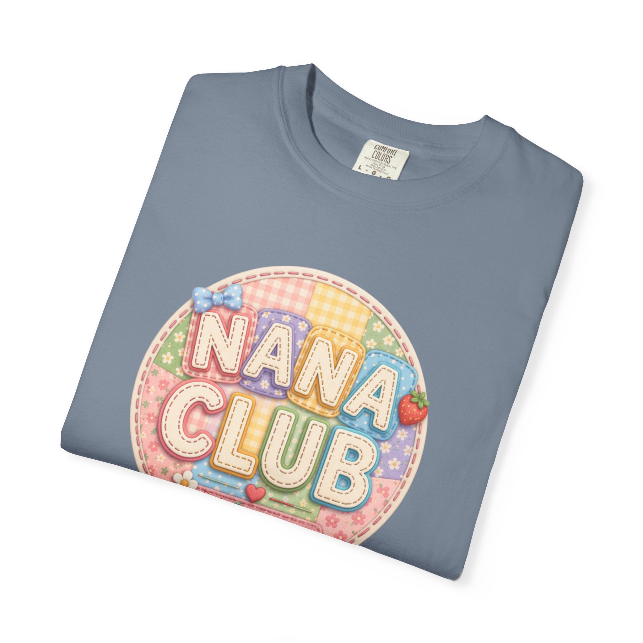 Nana Club T-Shirt — Retro Pastel Grandma Gift Tee
