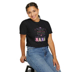 Nana Blessings T-Shirt — "Blessed are those who snuggle & pamper..." Grandmother Gift