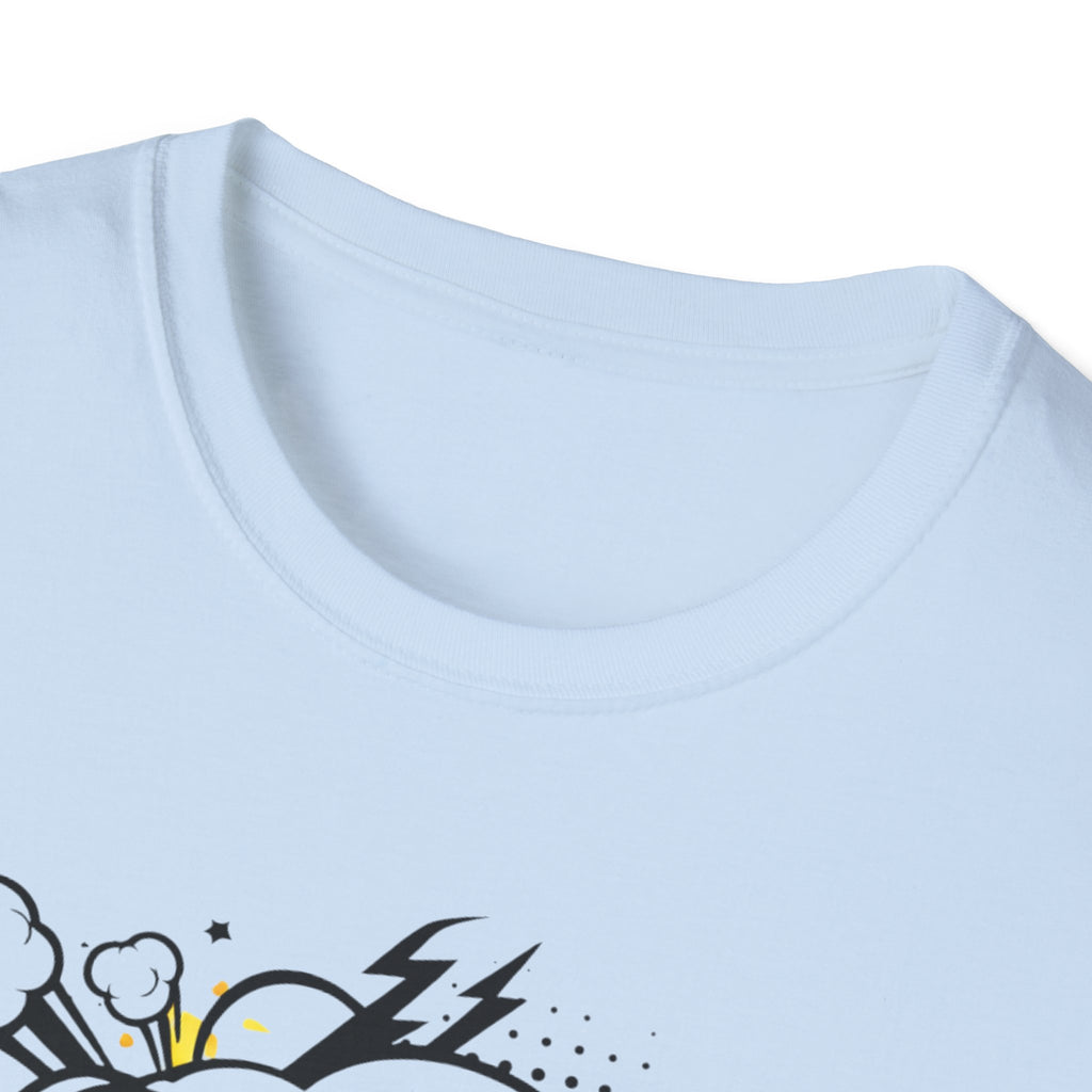T-Shirt — "Super Grandpa" Comic-Style Graphic | Funny Father's Day Gift