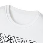 Papa Warning T-Shirt — Funny Grandpa Gift, 'Spoils Grandkids & Hands Out Biscuits' Tee
