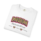 Mom Camo Graphic T-Shirt — "MOM Most Loved Her Little People" Floral Heart Tee