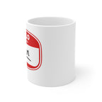 Hello My Name Is Nan Mug — Personalized Funny Grandma Gift