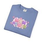 Mum Power T-Shirt — Cute Pink Heart Mothers Day Tee