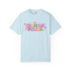 Grandma Power T-Shirt — Cute Heart Graphic Tee for Grandmothers