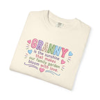Granny Floral Tee — "Granny is the sunshine that makes our family garden bloom with love"
