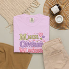 Mom Overload T-Shirt — "Mess, Overload, Mother Love" Cute Mom Graphic Tee