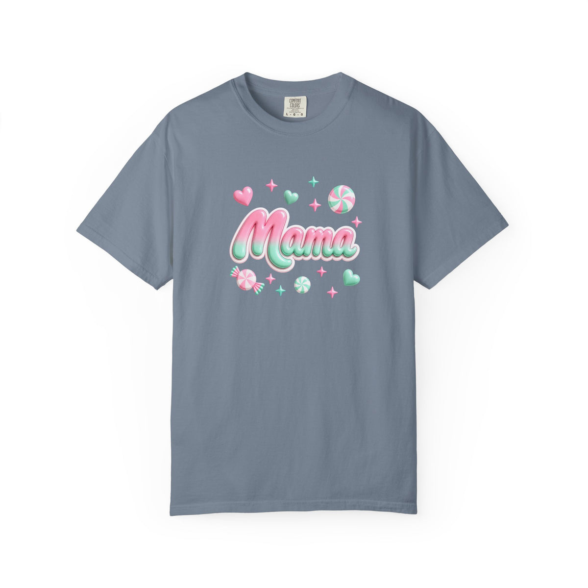 Mama Pastel Candy Script T-Shirt