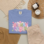 Granny Power T-Shirt — Retro Heart Graphic Tee for Grandmas