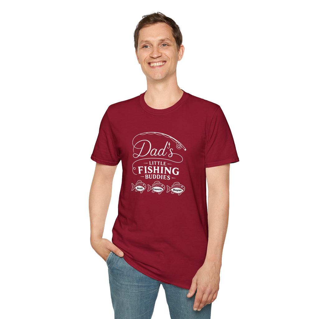 Dad's Little Fishing Buddies T-Shirt
