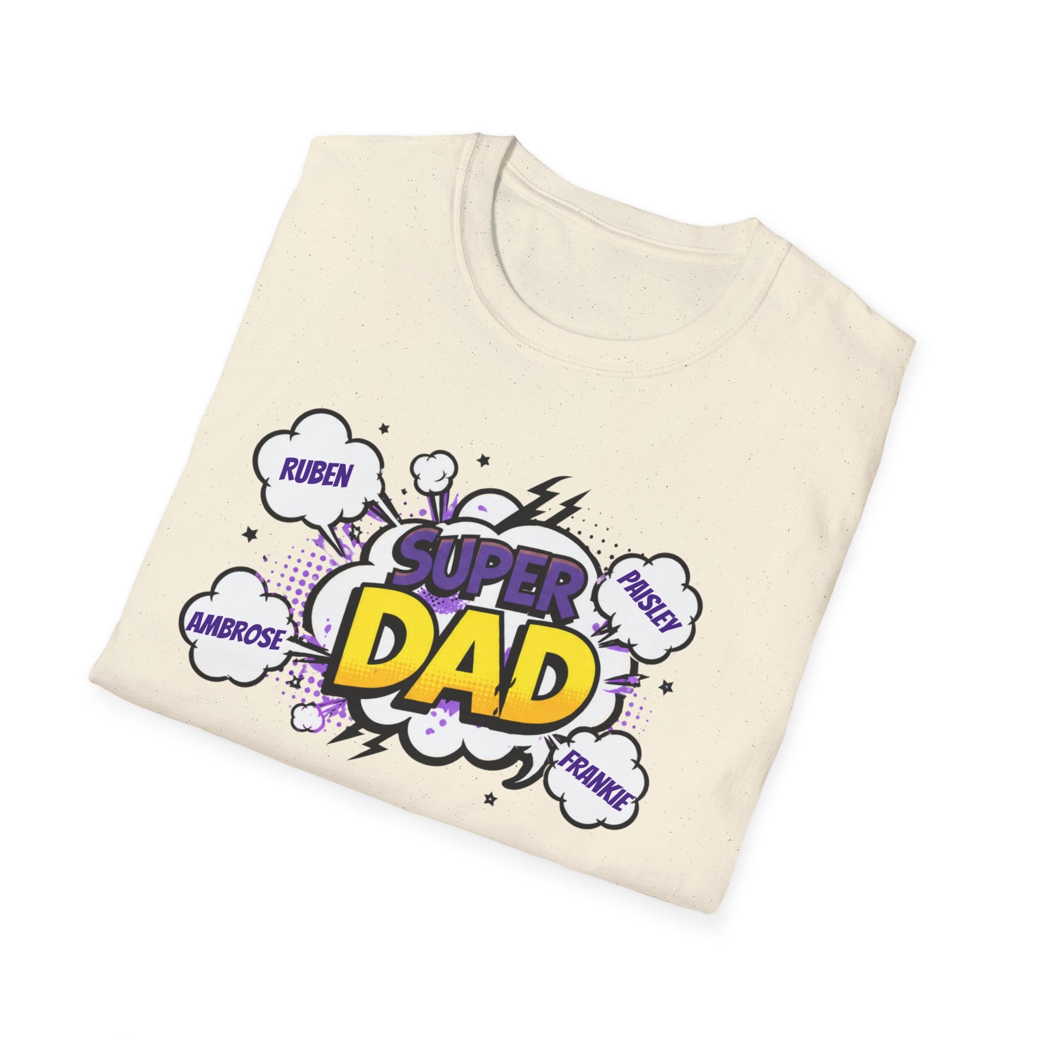 Super Dad Comic T-Shirt — Father's Day Gift Tee