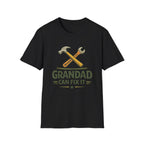 Grandad Can Fix It T-Shirt — Vintage Tools Fathers Day Gift