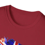 British Flag Watercolor T-Shirt – "Made in the UK" Pride Tee