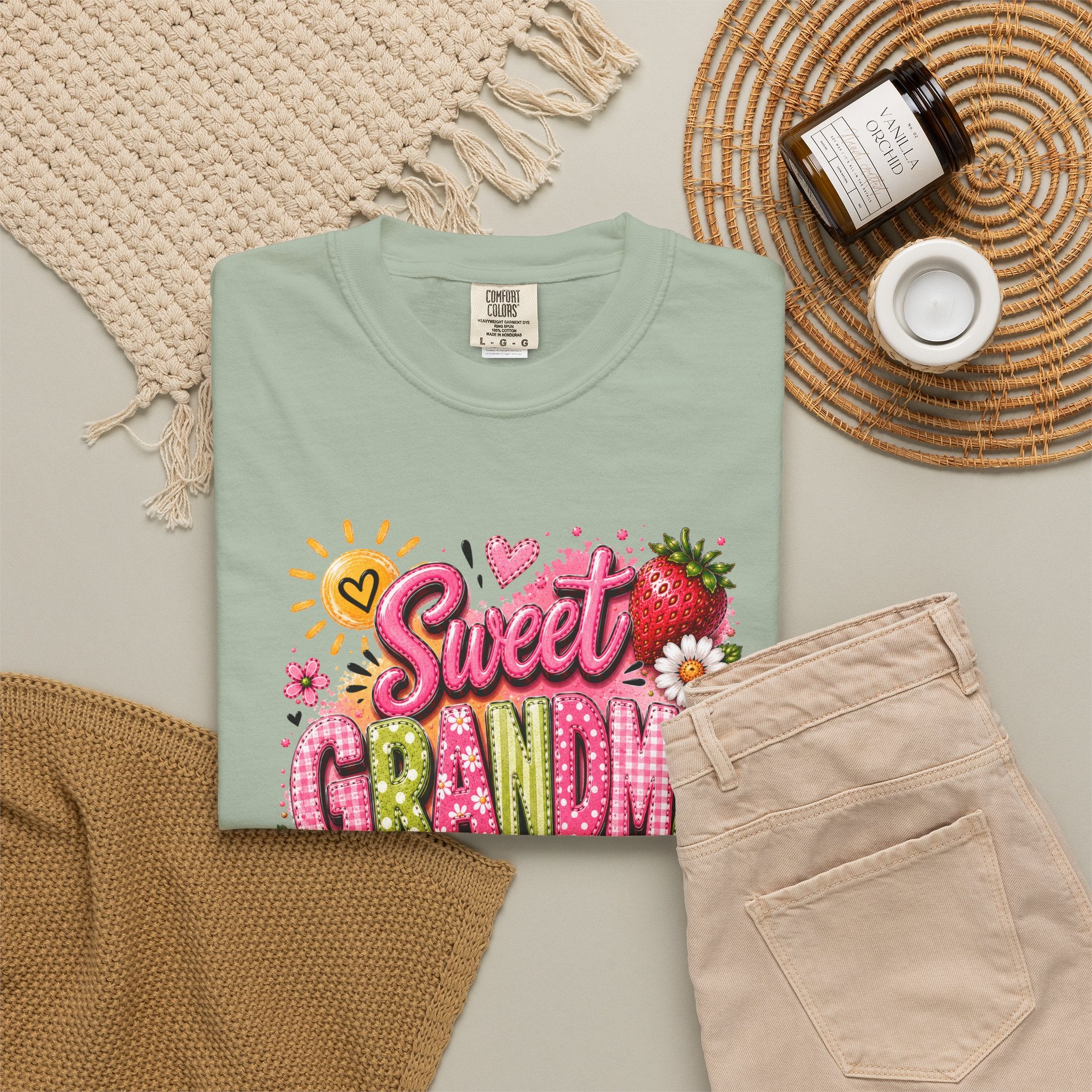 Sweet GRANDMA Strawberry Tee