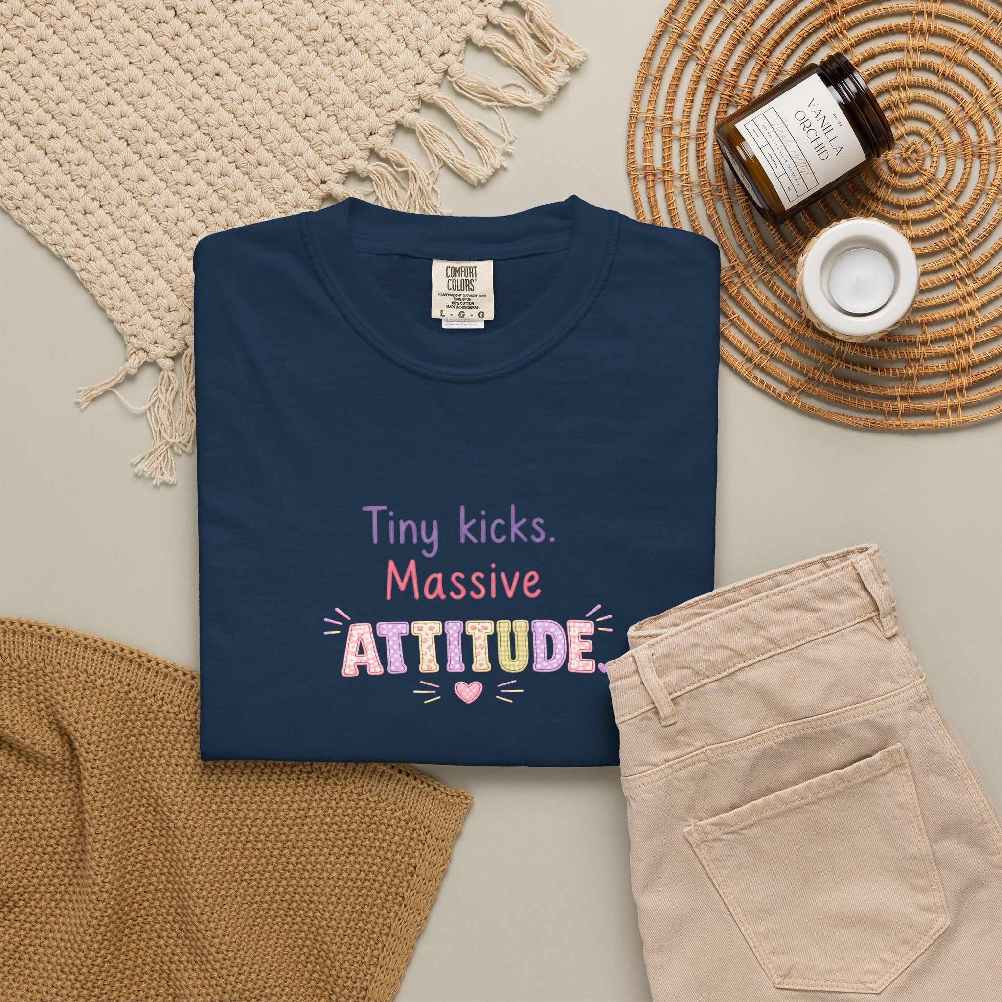 Tiny Kicks Massive Attitude T-Shirt