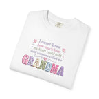 Grandma Floral Lettering T‑Shirt – "I Never Knew How Much Love" Mother's Day Gift