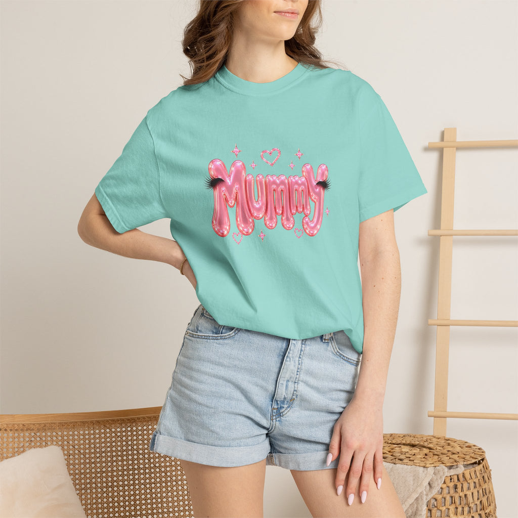 MUMMY Pink Balloon Eyelashes T-Shirt