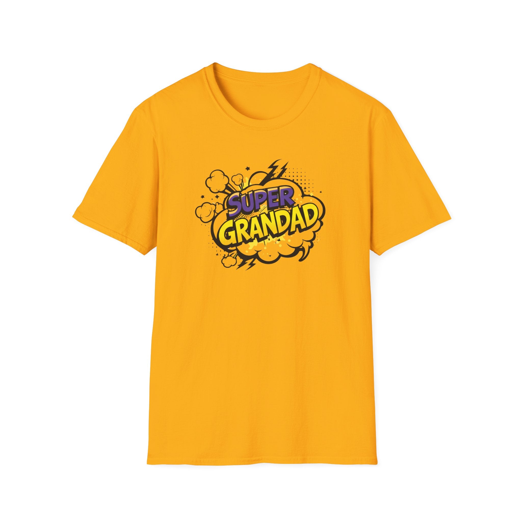 Super Grandad Comic-Style T-Shirt