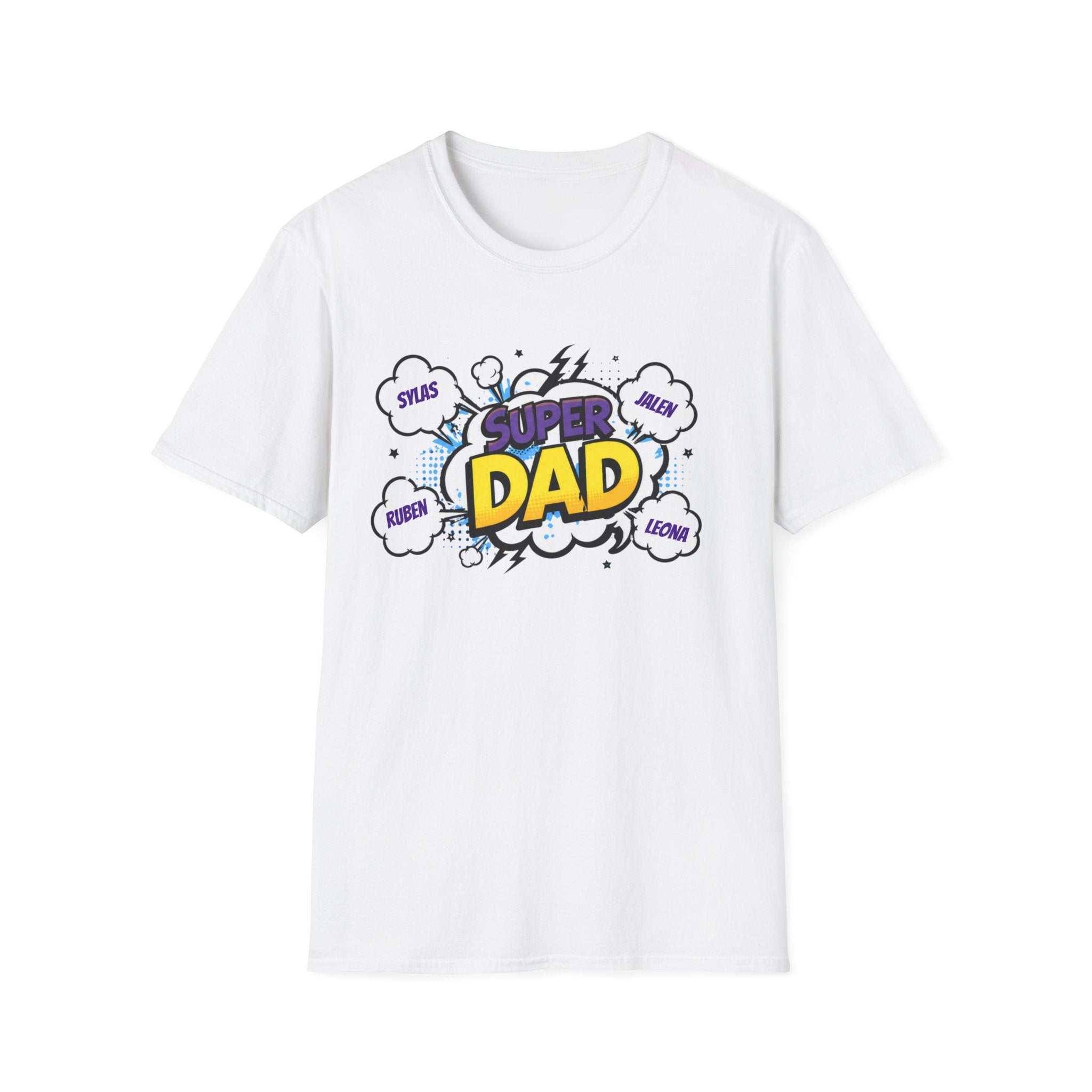 Super Dad Comic Graphic T-Shirt — Father’s Day Gift Tee