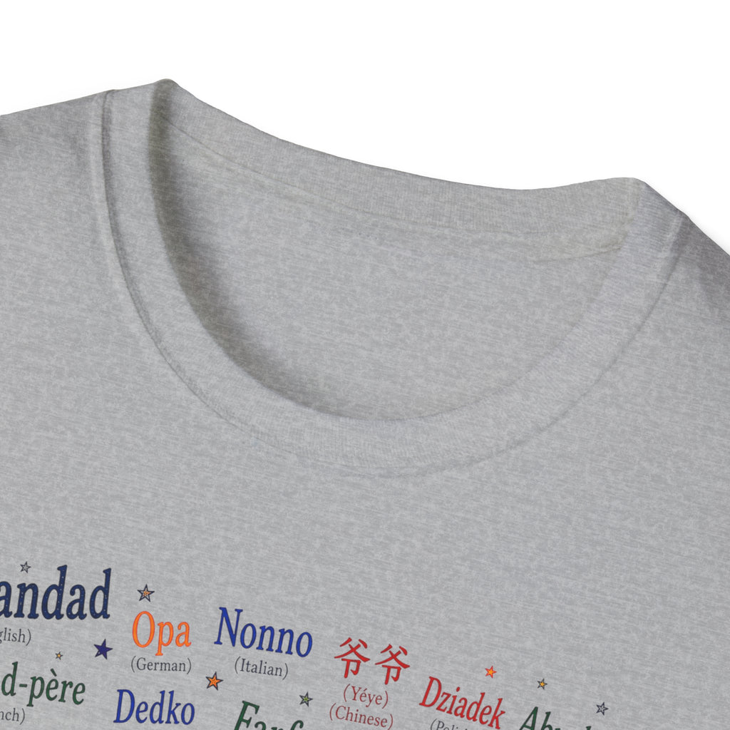 Grandad Word Cloud T-Shirt — "You had me at... GRANDAD" Father’s Day Gift