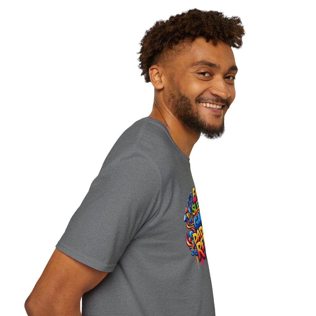 “Eat Sleep Game Dad Stuff Repeat” T-Shirt