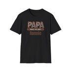 Papa "Built to Last" T-Shirt — Personalise