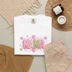 Mama Floral Heart T-Shirt — Cute Pink "MAMA" Mother's Day Tee
