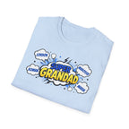 Super Grandad Comic-Style T-Shirt