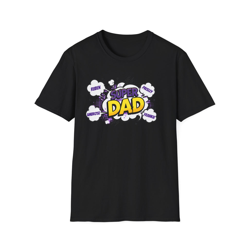 Super Dad Comic T-Shirt — Father's Day Gift Tee