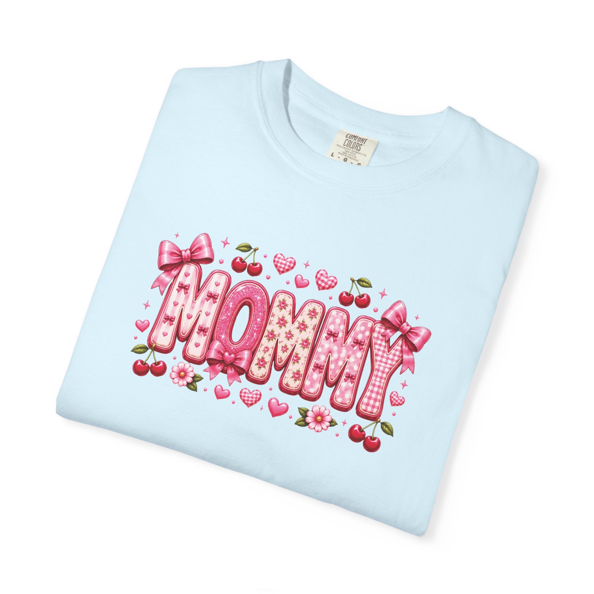 MOMMY Floral Heart T-Shirt