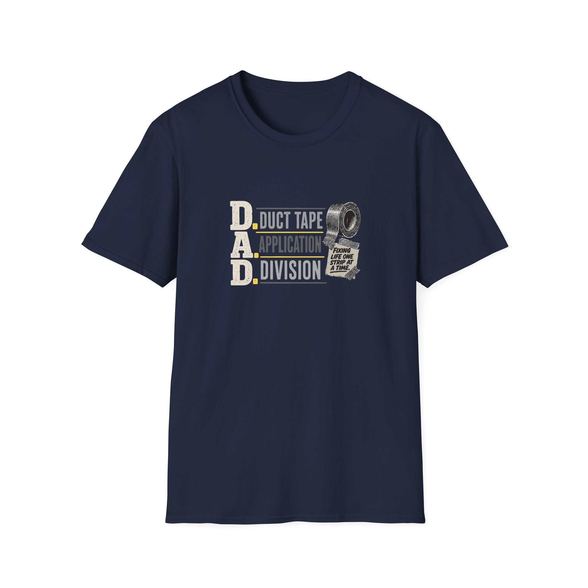 D.A.D. Duct Tape Application Division T-Shirt — Funny DIY Repair Tee