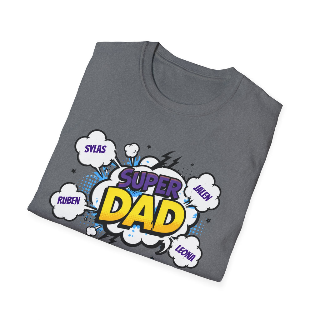 Super Dad Comic Graphic T-Shirt — Father’s Day Gift Tee