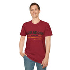 Grandpa's Crew T-Shirt — "Small Humans, Big Love" Grandpa Gift
