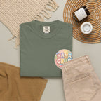 Nana Club T-Shirt — Retro Rainbow Badge Graphic