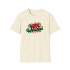 Super Grandpa Welsh Flag/ Wales themed T-Shirt – Retro Comic Gift Tee for Grandfather | Father’s Day & Birthday Present
