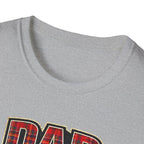 Dad Plaid Design T-Shirt – Rustic Father’s Day Gift
