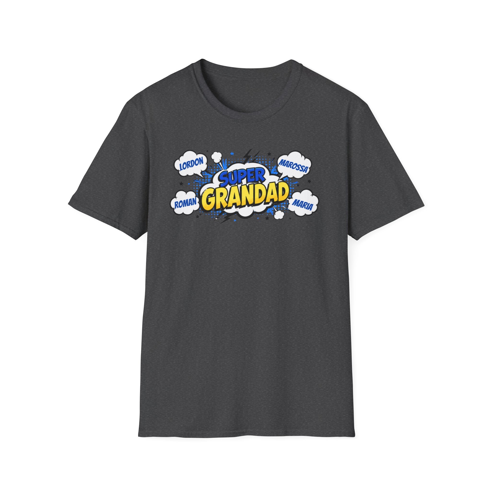 Super Grandad Comic-Style T-Shirt