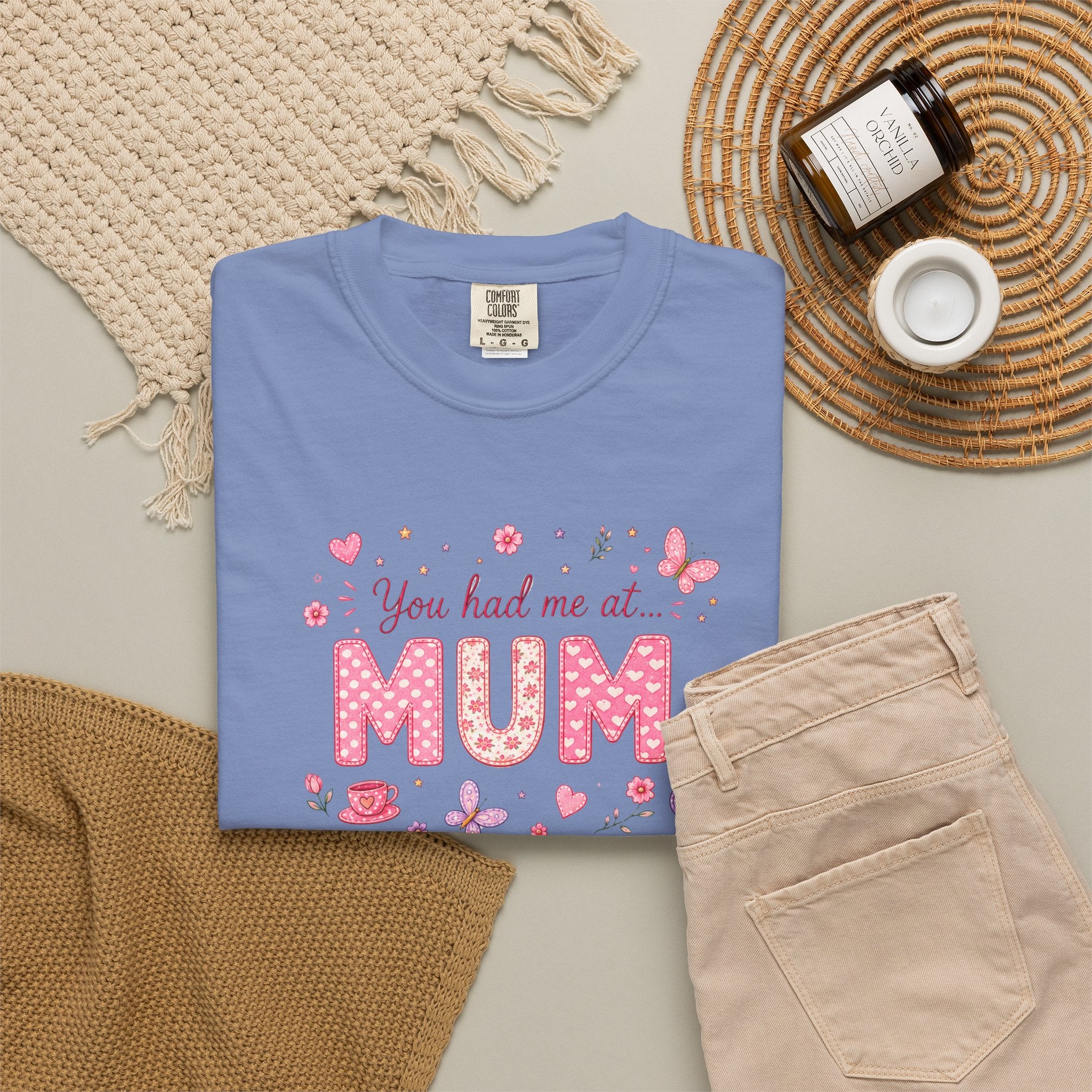 You Had Me at Mum T-Shirt — Cute Pink Mother's Day Tee