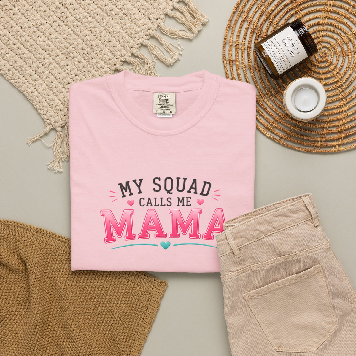 My Squad Calls Me Mama T-Shirt