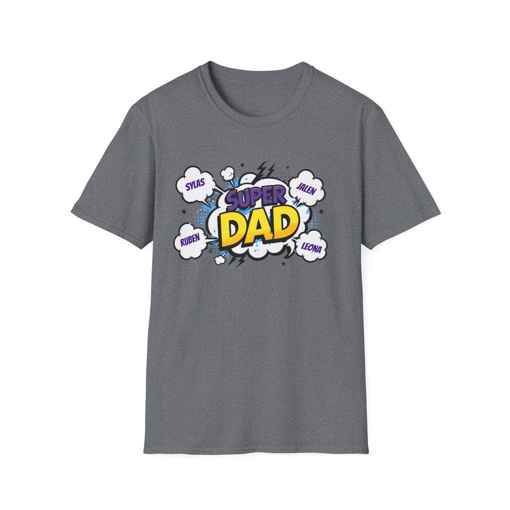Super Dad Comic Graphic T-Shirt — Father’s Day Gift Tee